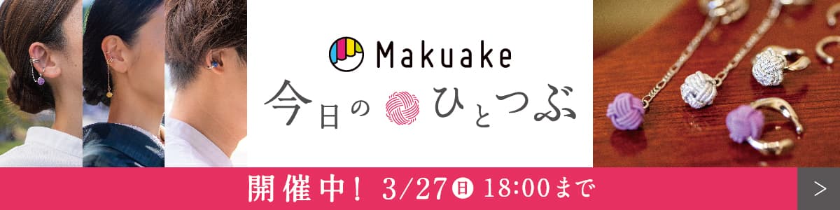 Makuake 今日のひとつぶ2022年3月27日18:00まで開催中