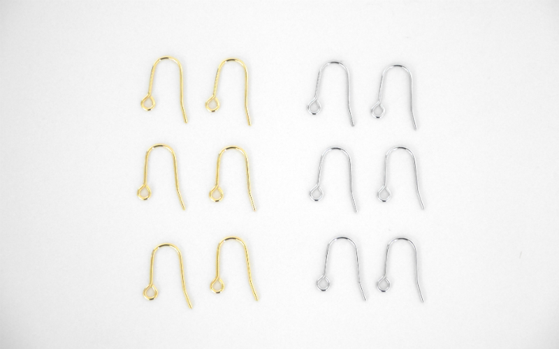 アメリカンピアス金具 素材 アクセサリー金具 金沢の水引 自遊花人じゆうかじん