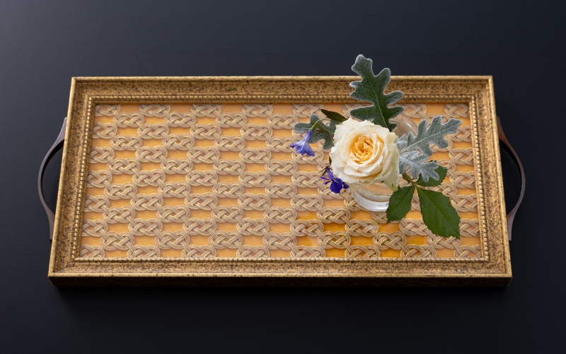 水引アンティークトレー 水引インテリア通販|金沢の水引 自遊花人